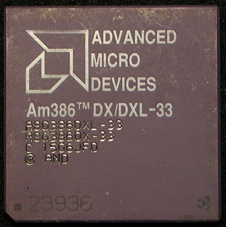 AMD Am386DX/DXL-33
