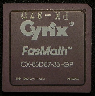 Cyrix Cx83D87-33-GP