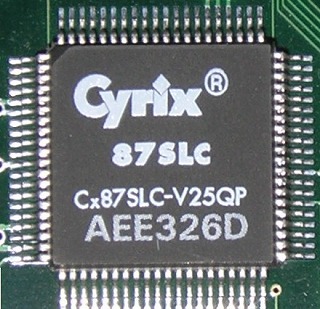 Cyrix Cx87SLC-25QP