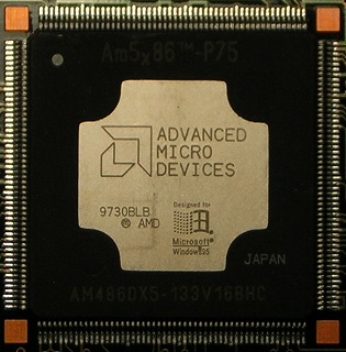 Am5x86-P75 (DX5-133) QFP