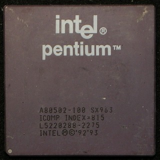 Pentium 100MHz