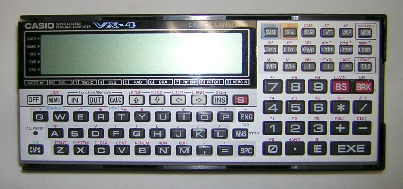 CASIO VX-4 カシオ 関数電卓 ポケコン